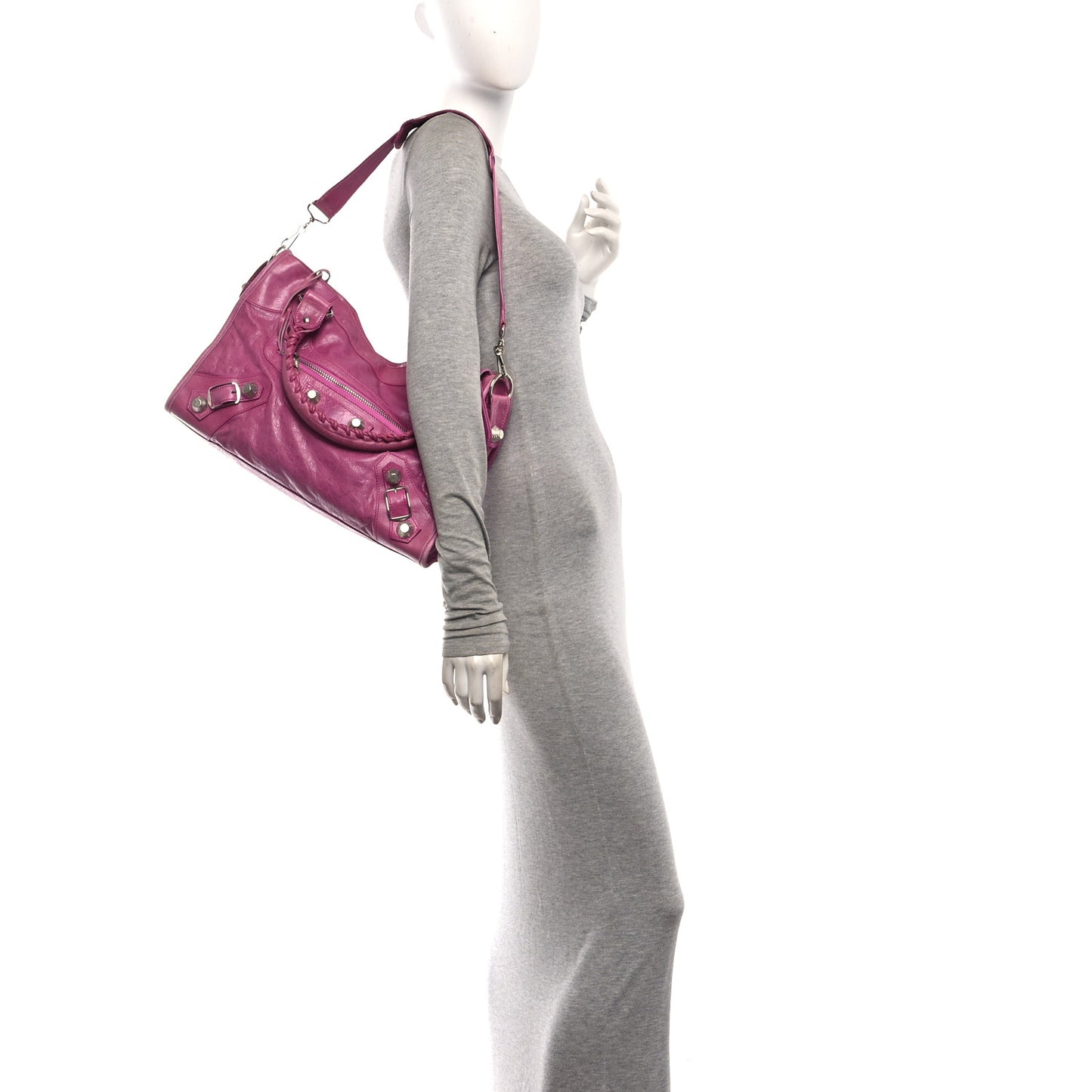 Agneau Giant 21 Silver Hardware City Bubblegum