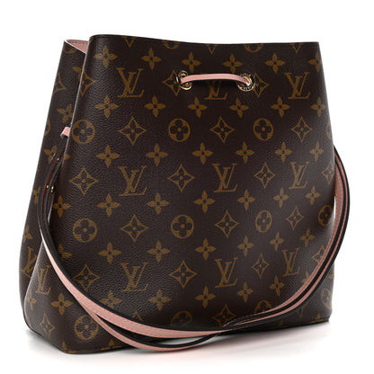 Louis Vuitton Monogram Neonoe MM Rose Poudre 3 of 17