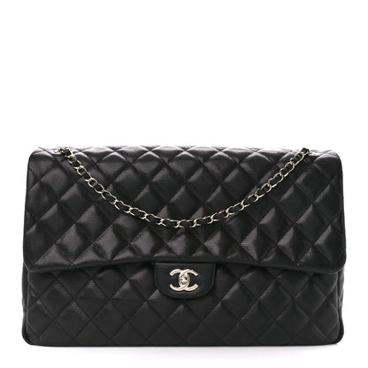 Chanel Caviar Quilted XXL Travel Flap Bag Black 1 of 11