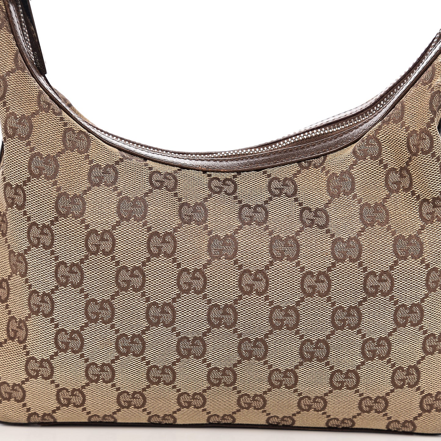 Monogram GG Small Clasp Hobo Brown