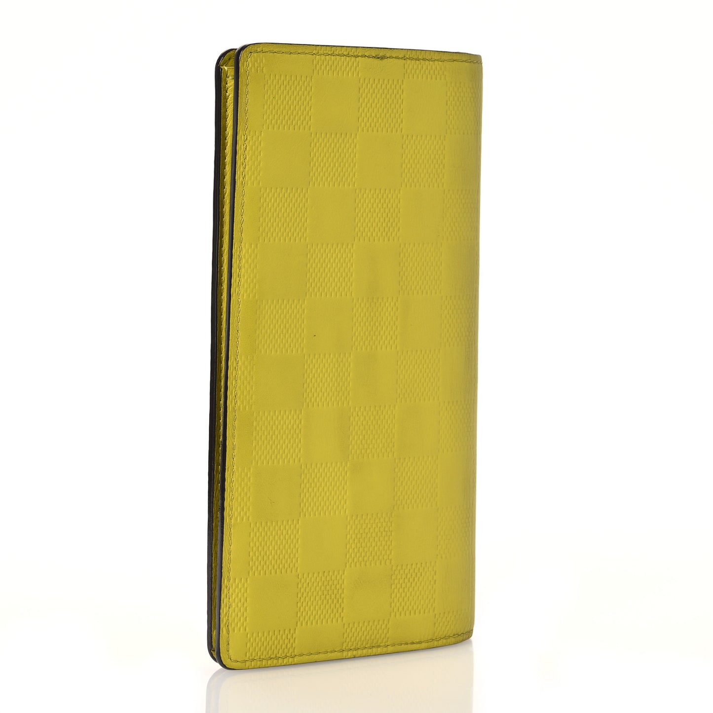 Damier Infini Brazza Wallet Vert Acide