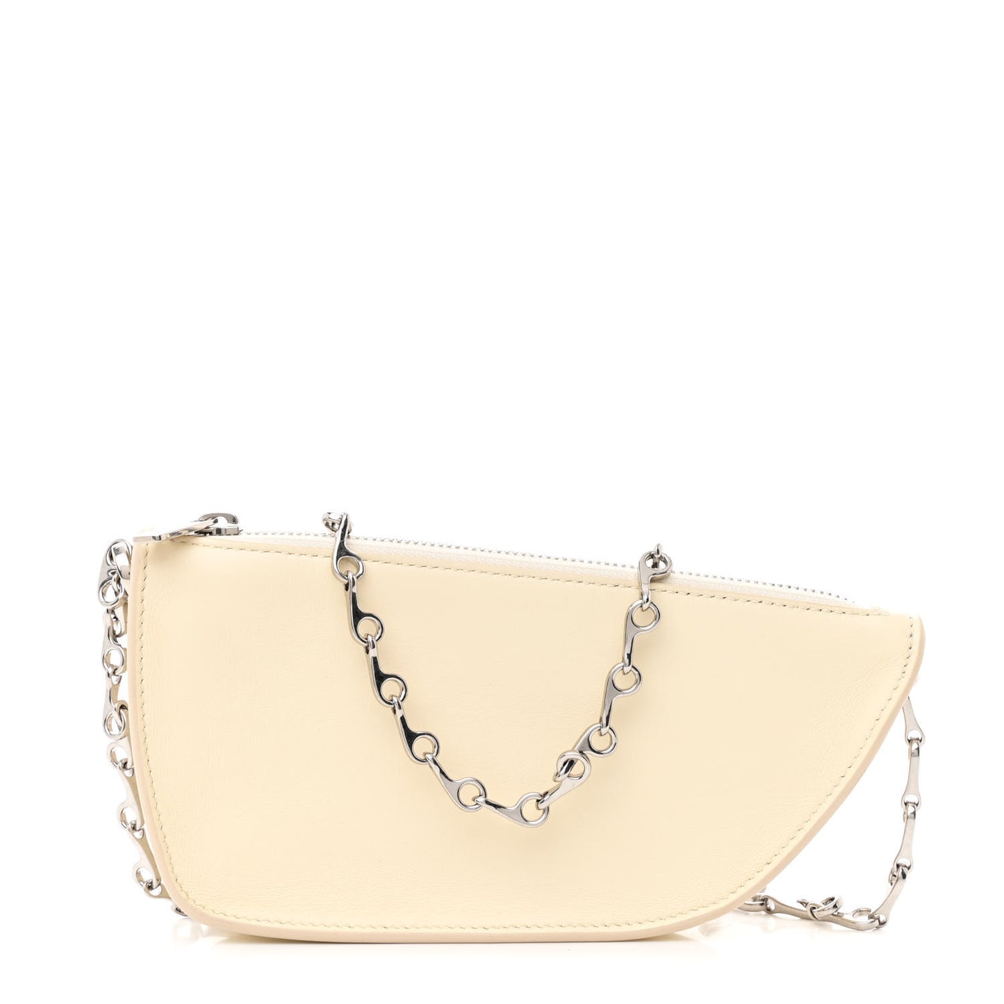 Calfskin Micro Shield Sling Bag Pearl