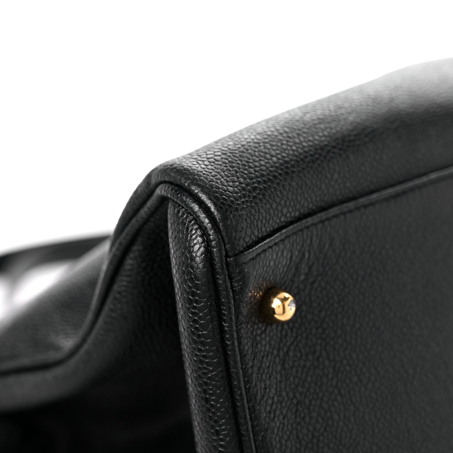 Chanel Caviar XL Weekender Bag Black 10 of 17