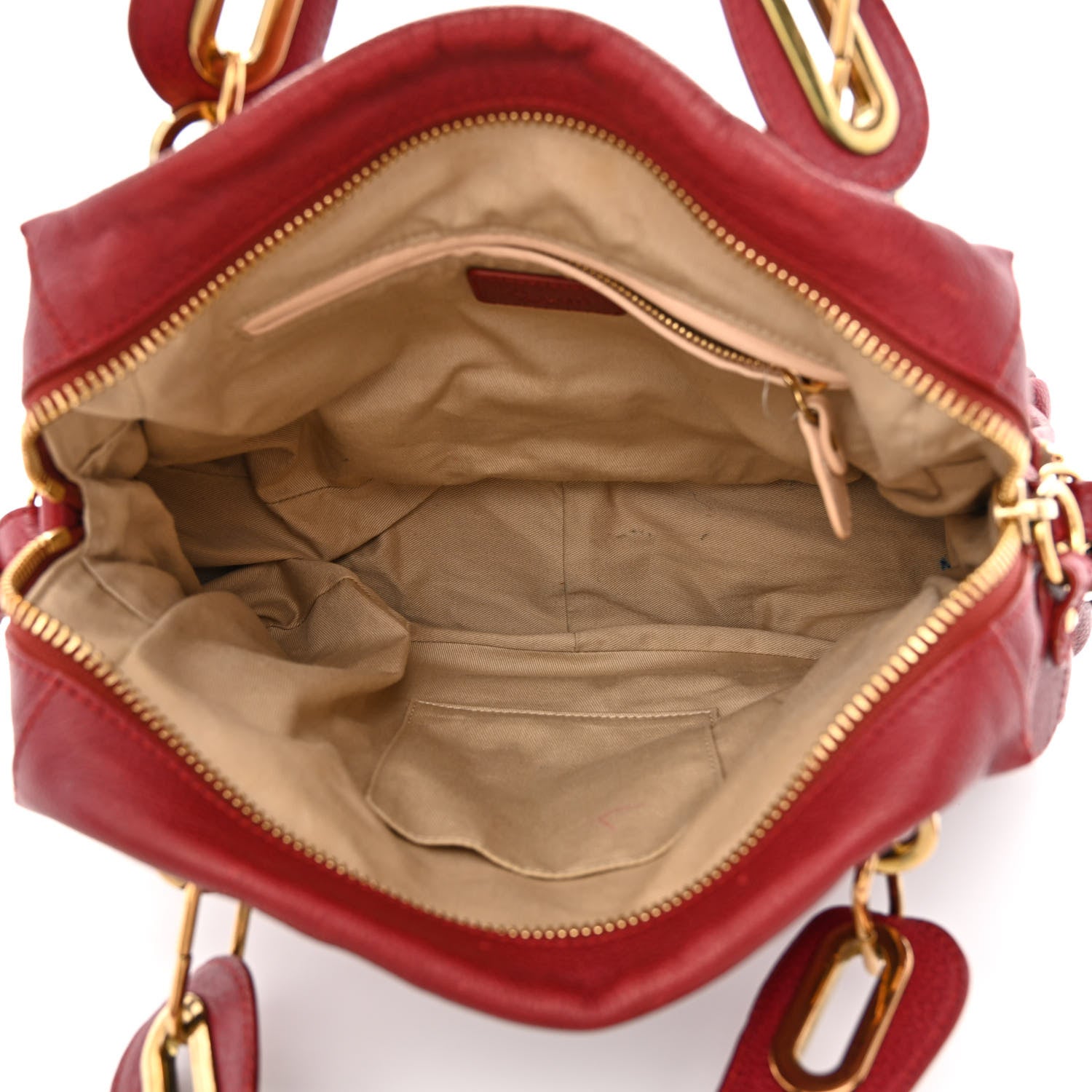 Chloe Calfskin Medium PARATY Berry Cupcake 5 of 17