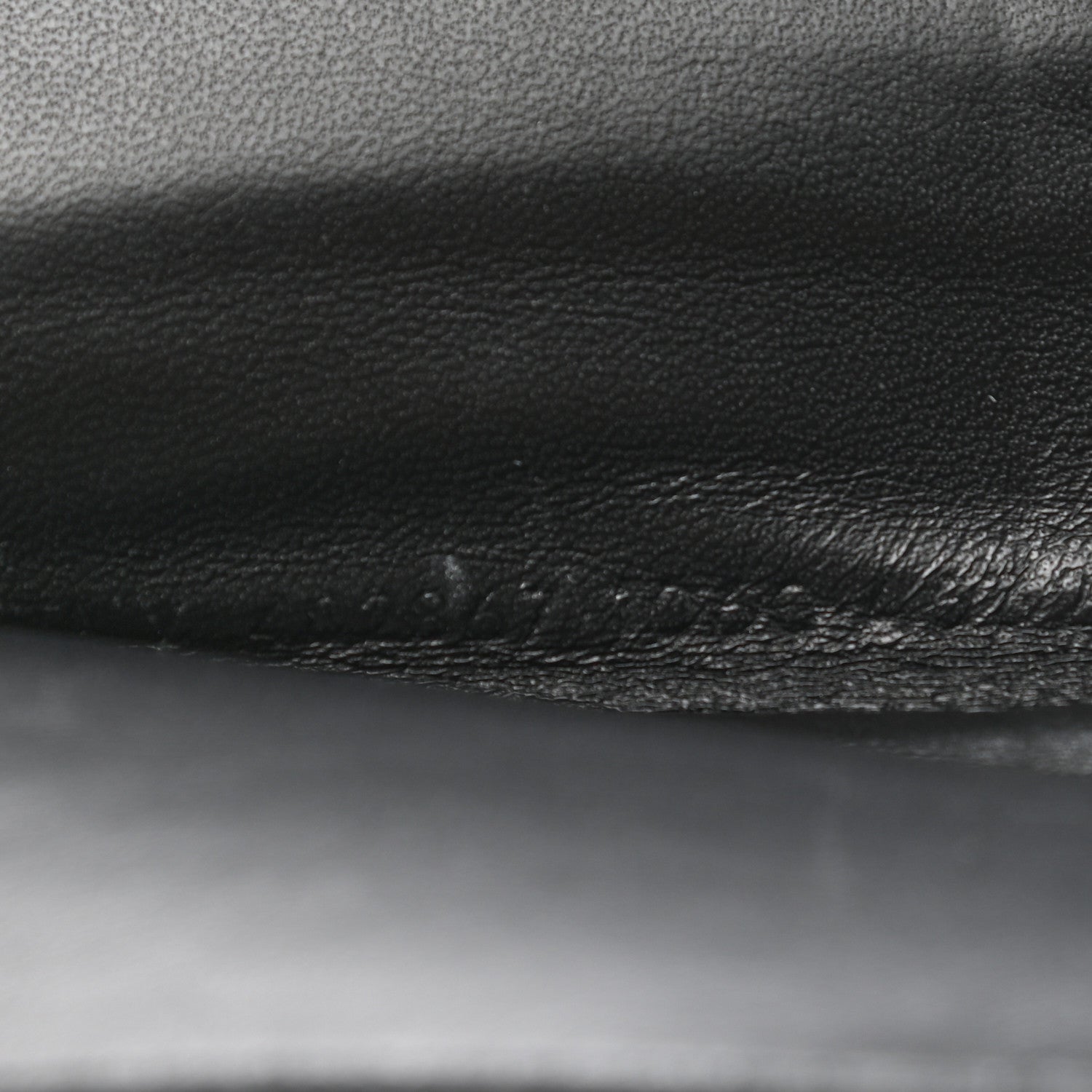 Balenciaga Lambskin Allover Logo Vertical Card Case Black 6 of 10