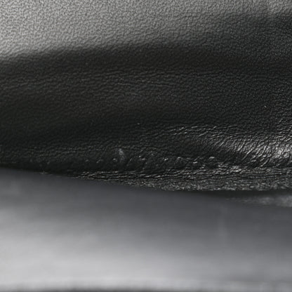 Balenciaga Lambskin Allover Logo Vertical Card Case Black 6 of 10