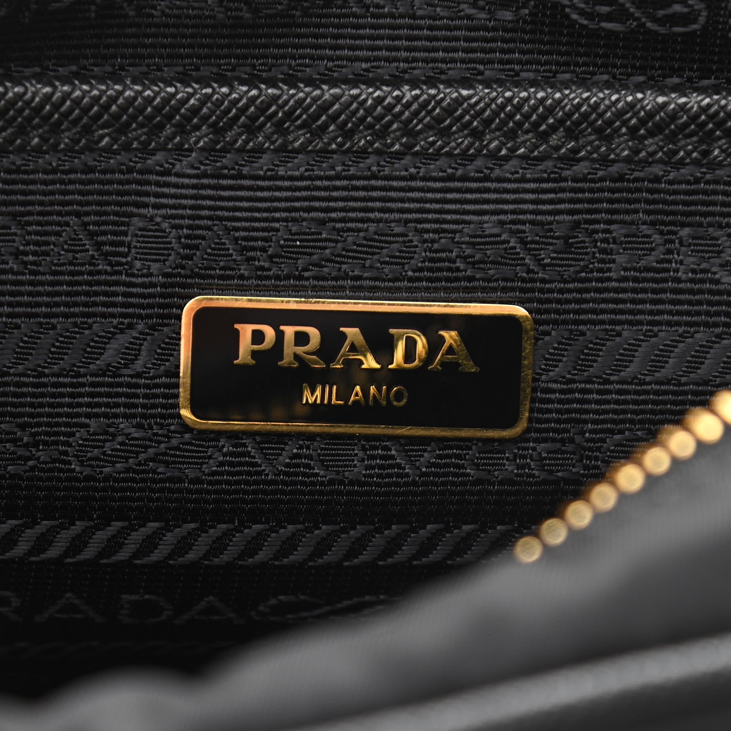 Prada Nylon Saffiano Double Zip Camera Bag Black 6 of 9