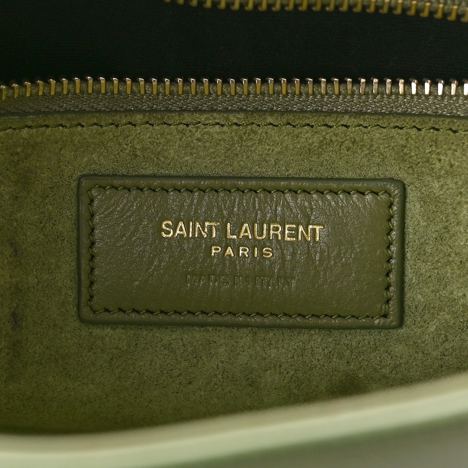 Saint Laurent Smooth Calfskin Le 5 A 7 Hobo Pistache 6 of 11