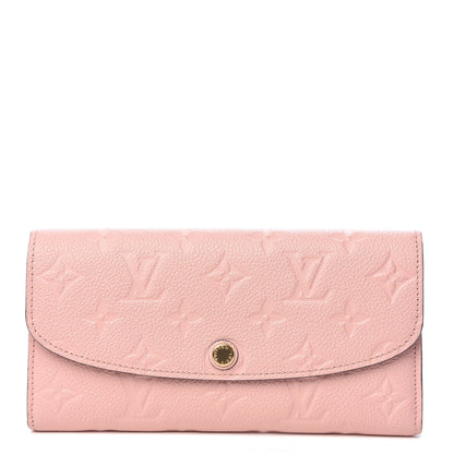 Louis Vuitton Empreinte Emilie Wallet Rose Poudre 1 of 8