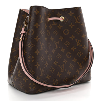 Louis Vuitton Monogram Neonoe MM Rose Poudre 3 of 8
