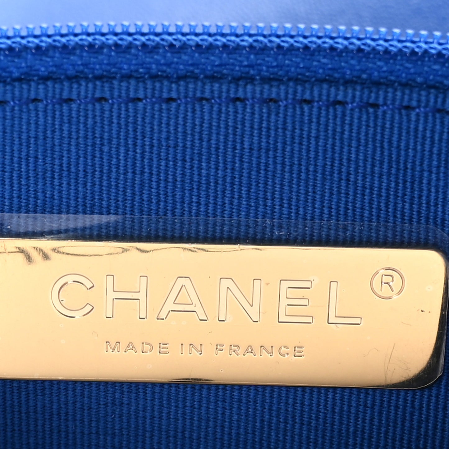 Lambskin Quilted Large Chanel 19 Flap Blue
