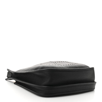 Hermes Taurillon Clemence Evelyne III PM Black 4 of 10