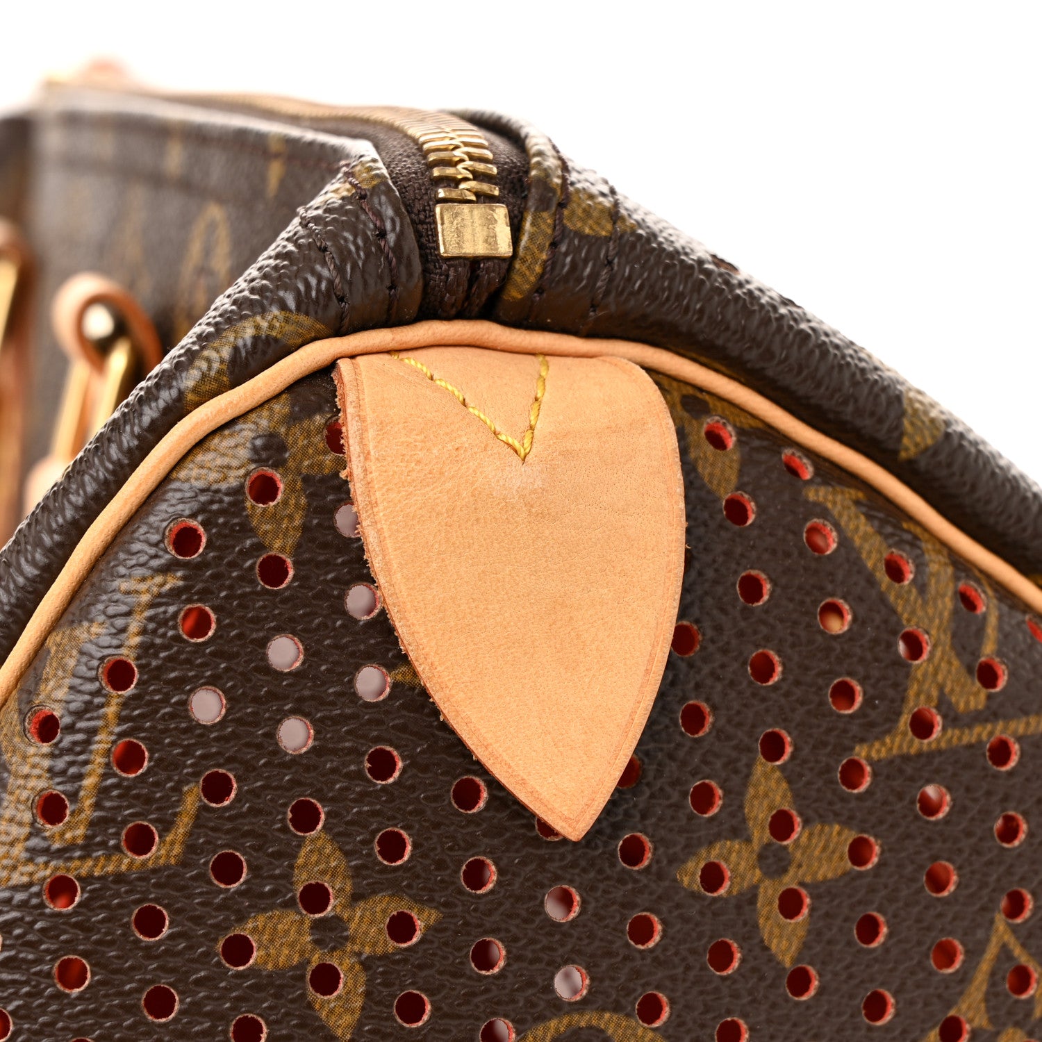 Louis Vuitton Monogram Perforated Speedy 30 Orange 1765970