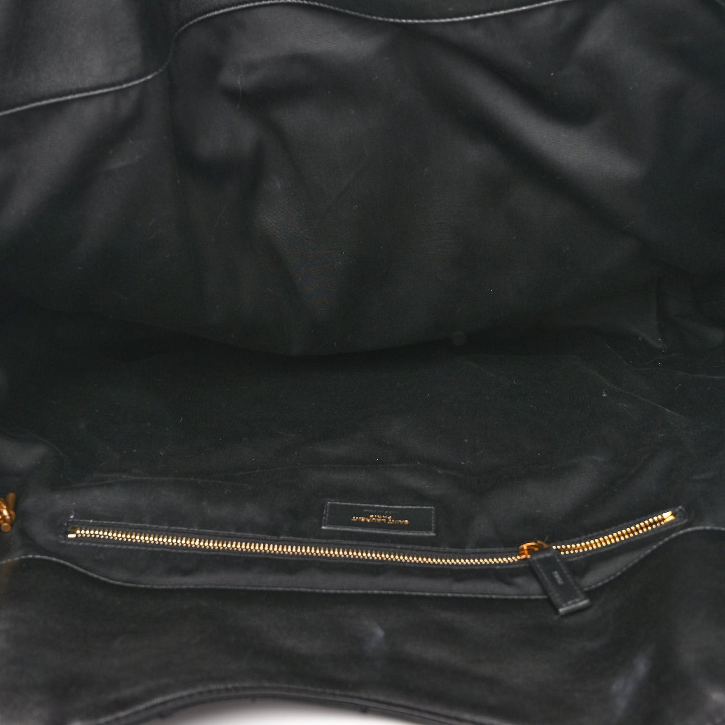 Lambskin Quilted Maxi Icare Shopping Tote Black