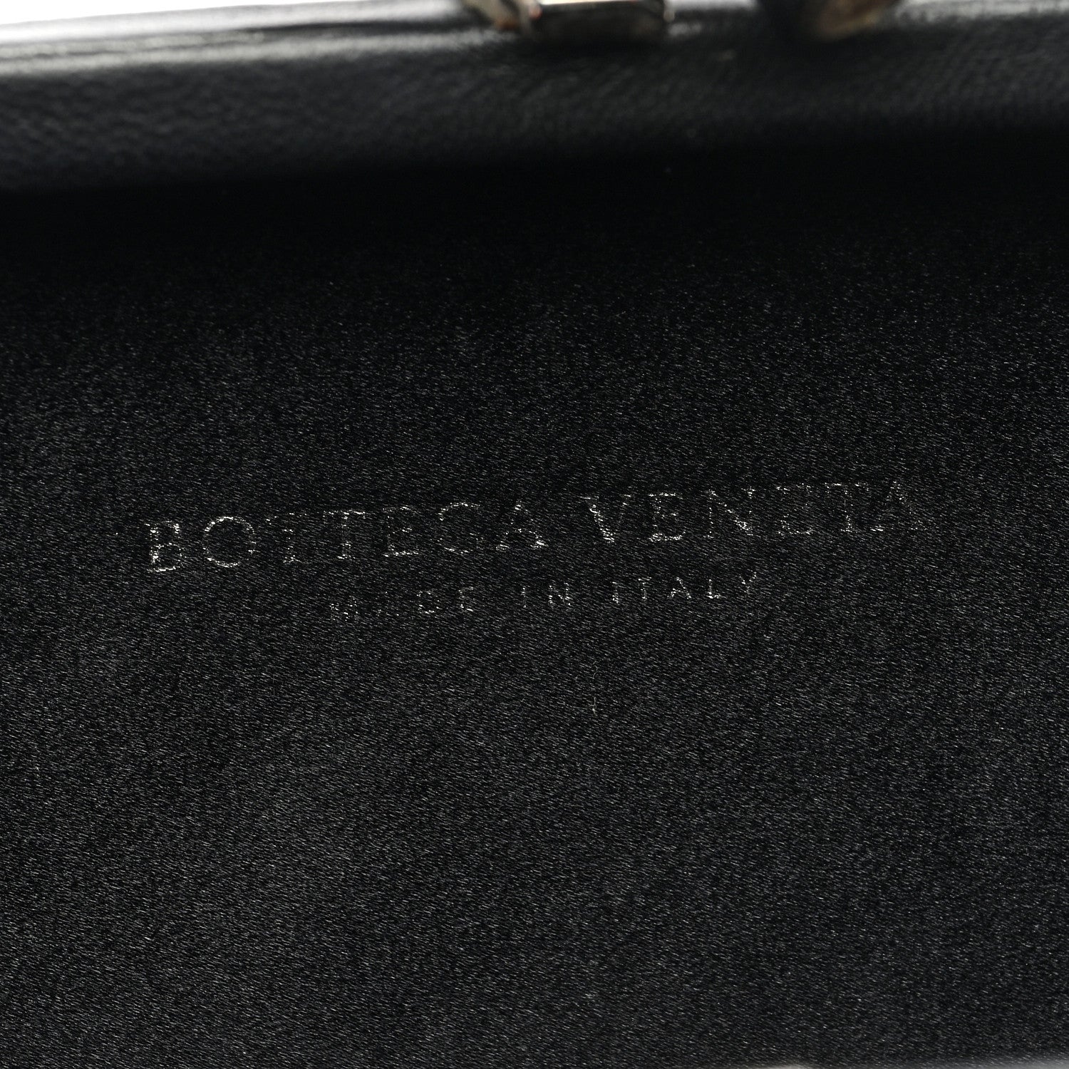 Bottega Veneta Satin Intreccio Impero Knot Clutch Black 6 of 7