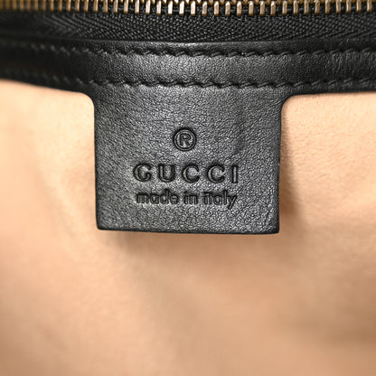 Gucci Calfskin Matelasse Medium GG Marmont Shoulder Bag Black 6 of 11