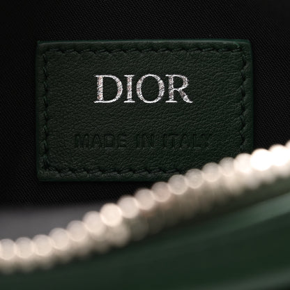 Christian Dior Galaxy Calfskin Oblique World Tour Saddle Belt Bag Green 6 of 13