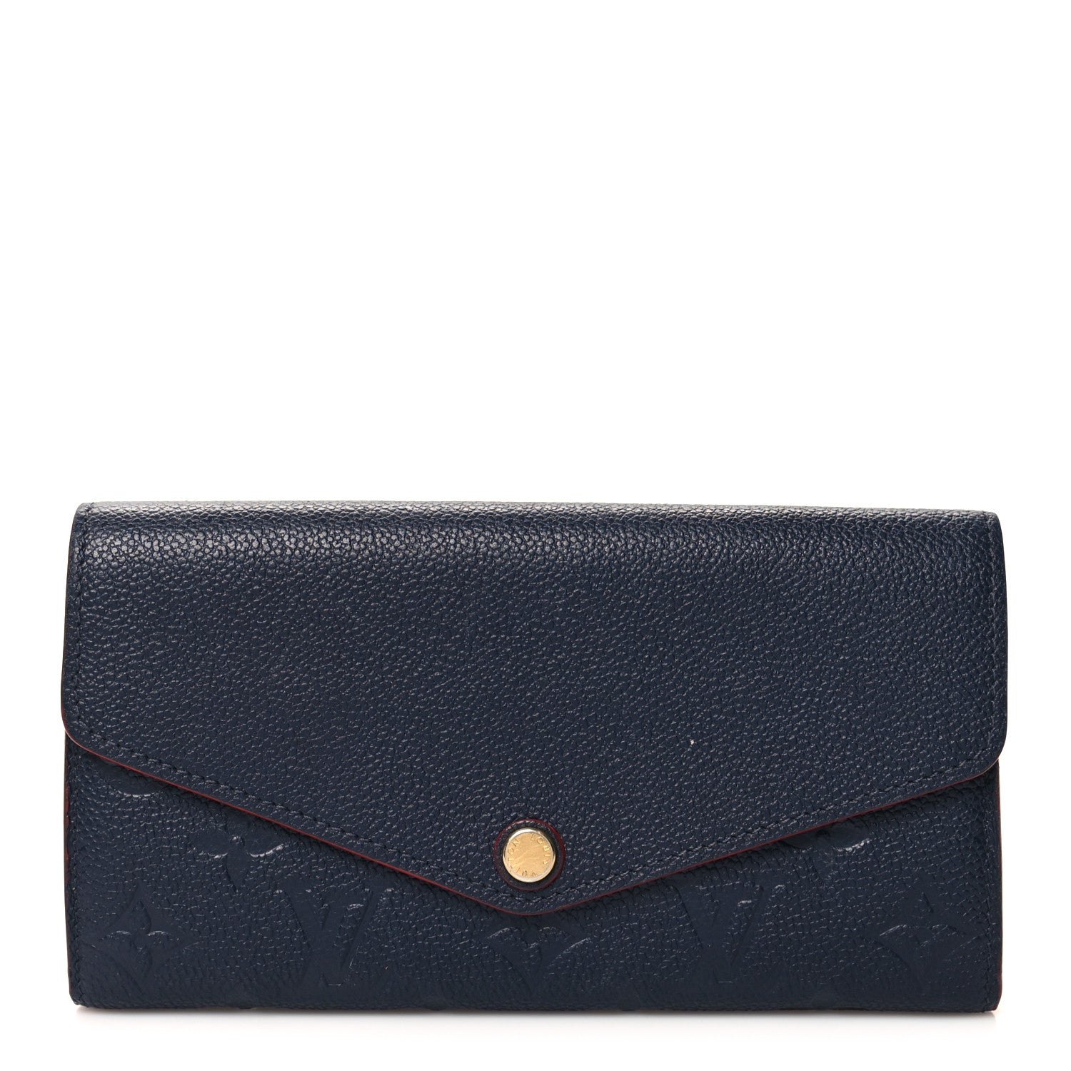 Louis Vuitton Empreinte Sarah Wallet NM Marine Rouge 1 of 8