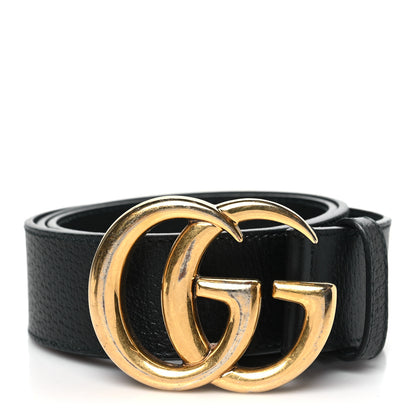Gucci Calfskin Double G 30mm Belt 85 34 Black 1 of 5