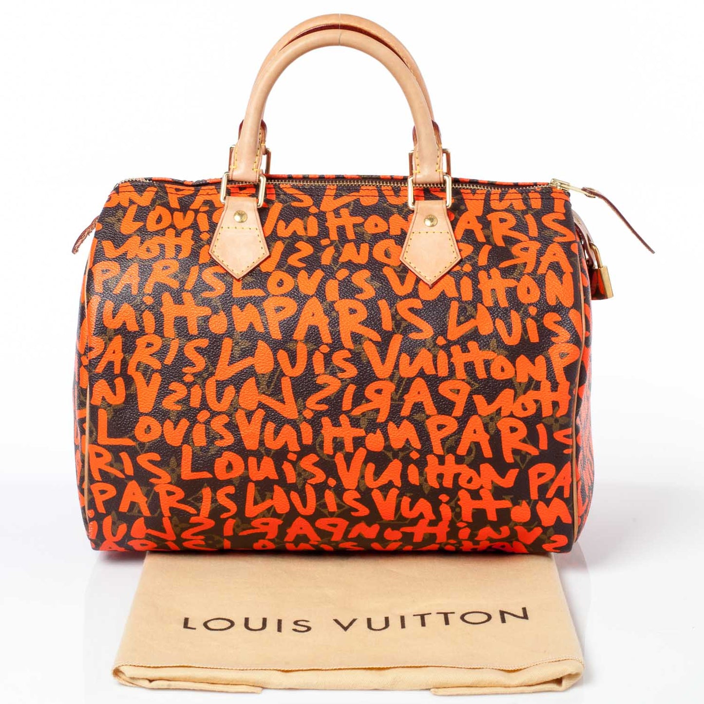 Monogram Graffiti Speedy 30 Orange