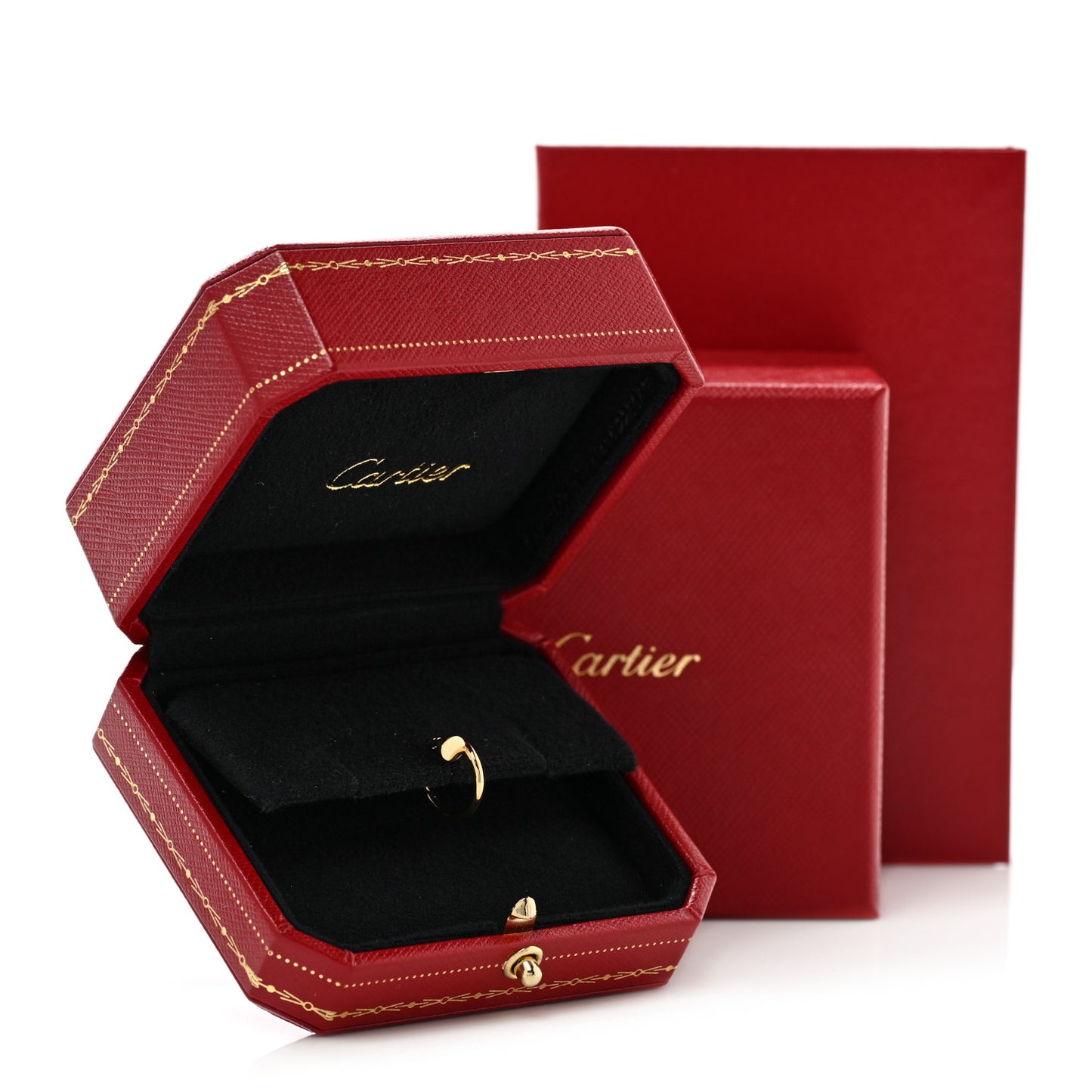 18K Yellow Gold Juste Un Clou Single Hoop Earring