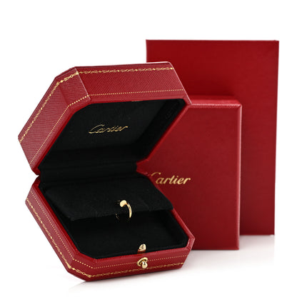 Cartier 18K Yellow Gold Juste Un Clou Single Hoop Earring 6 of 6