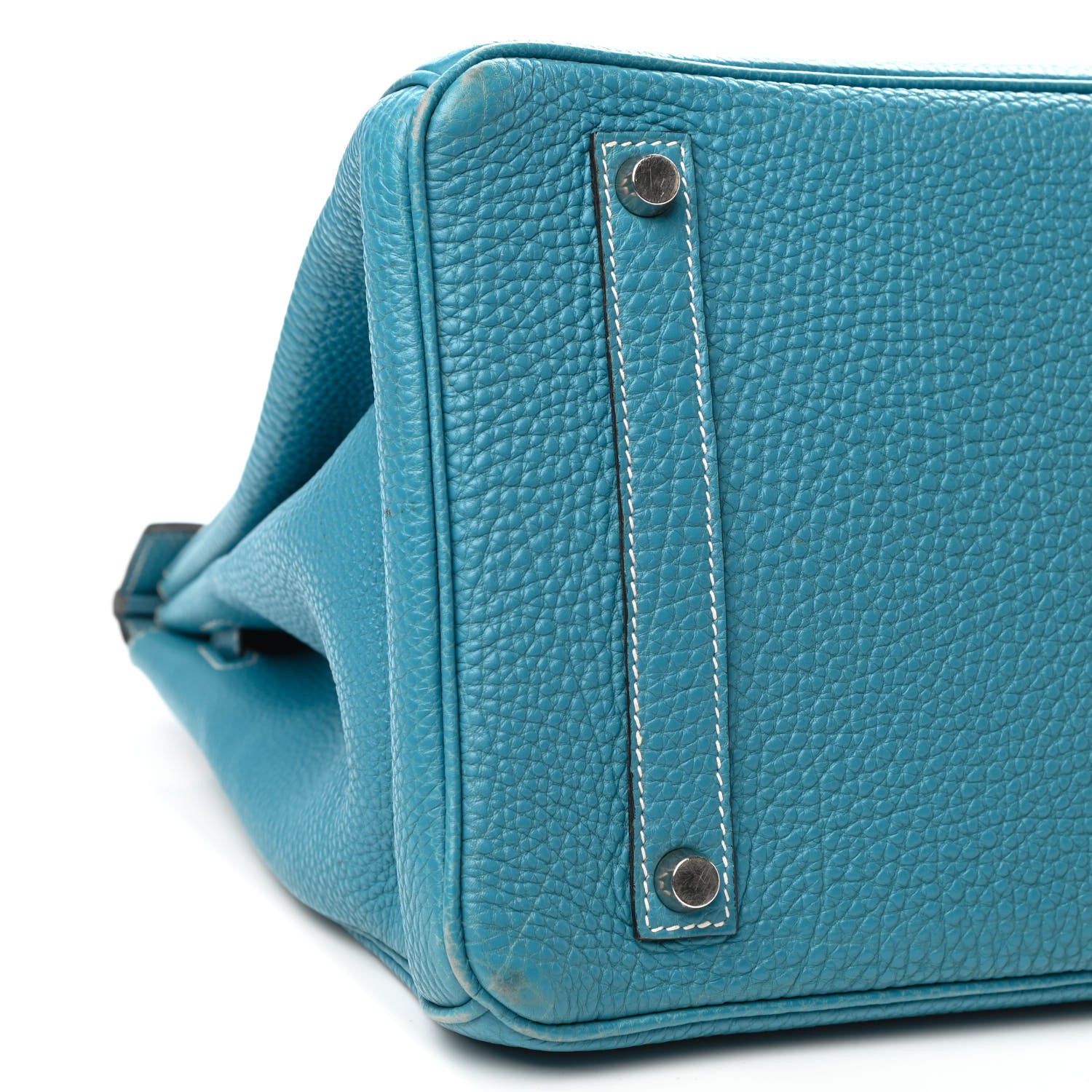 Hermes Togo Birkin 35 Blue Jean 4 of 13