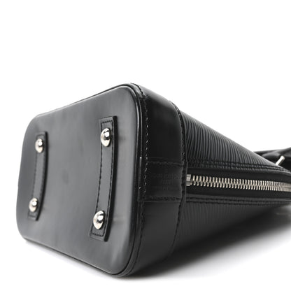 Louis Vuitton Epi Alma BB Black Black 9 of 9
