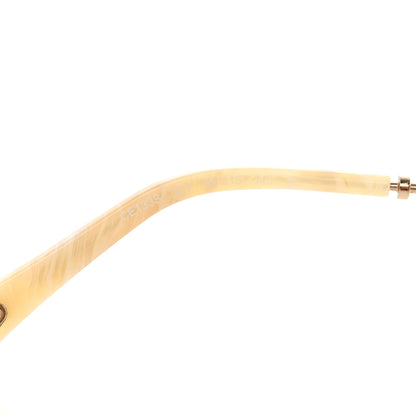 Chloe Poppy Cutout Square Sunglasses CE133S Gold Pink 5 of 7