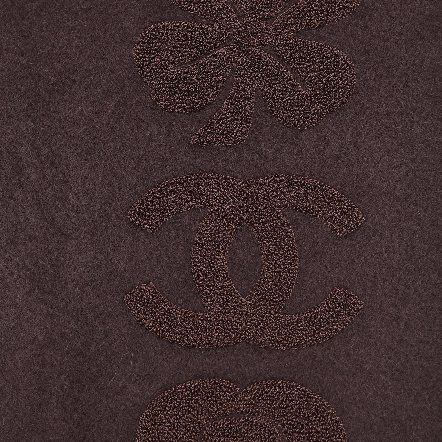 Cashmere CC Scarf Brown