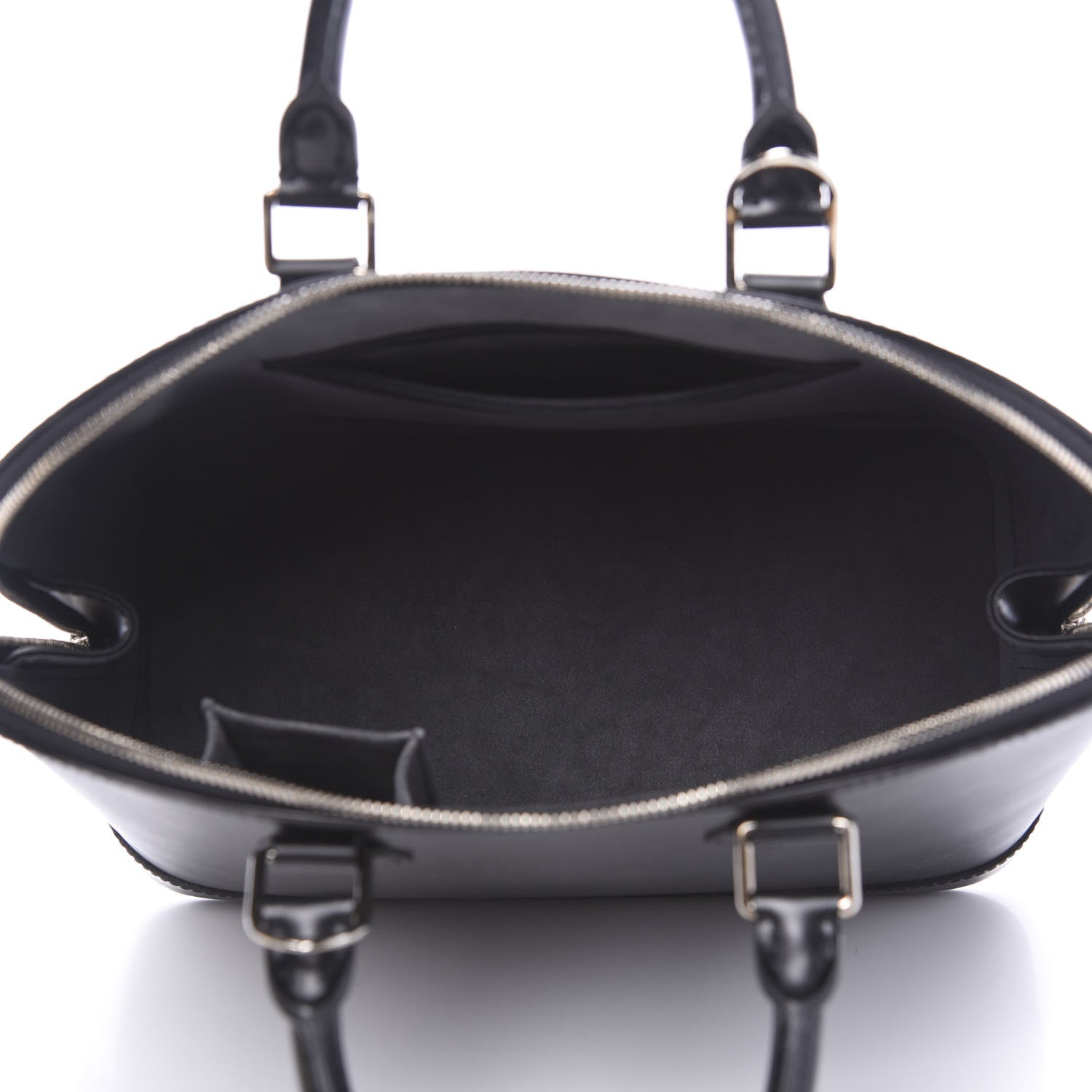 Louis Vuitton Epi Alma MM Black 4 of 8