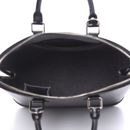 Louis Vuitton Epi Alma MM Black 4 of 8