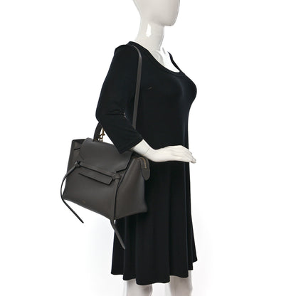 Celine Grained Calfskin Small Belt Bag Grey 2 of 8