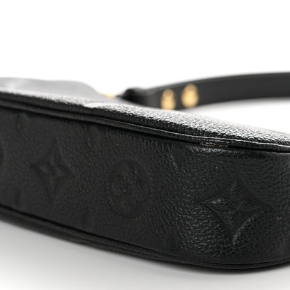 Louis Vuitton Empreinte Monogram Giant Multi Pochette Accessories Large Pochette Black 9 of 9