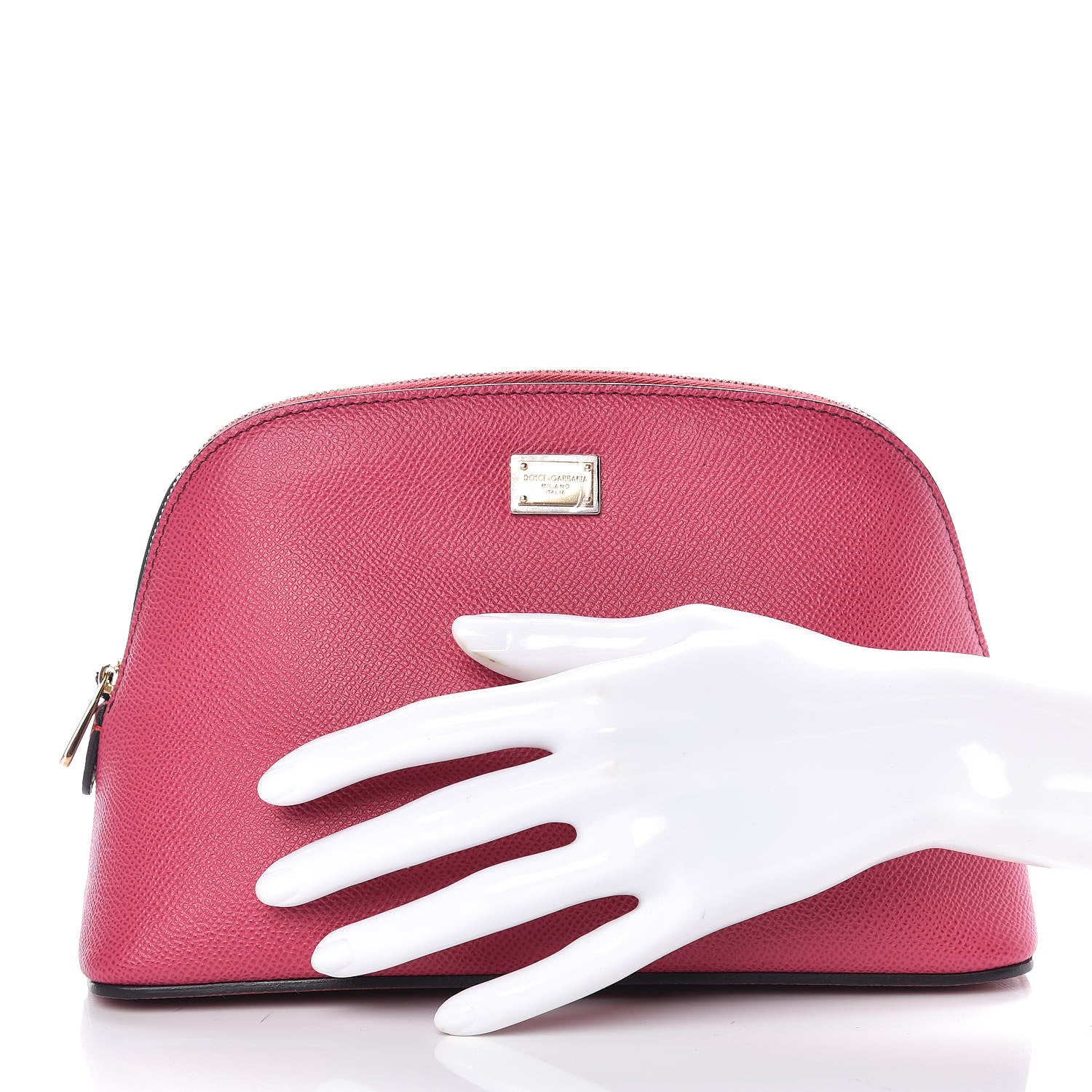 Dolce & Gabbana Dauphine Cosmetic Pouch Ciclamino Rosso 2 of 8