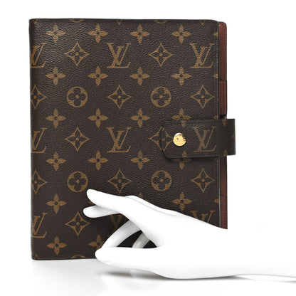 Louis Vuitton Monogram Large Ring Agenda Cover 2 of 10