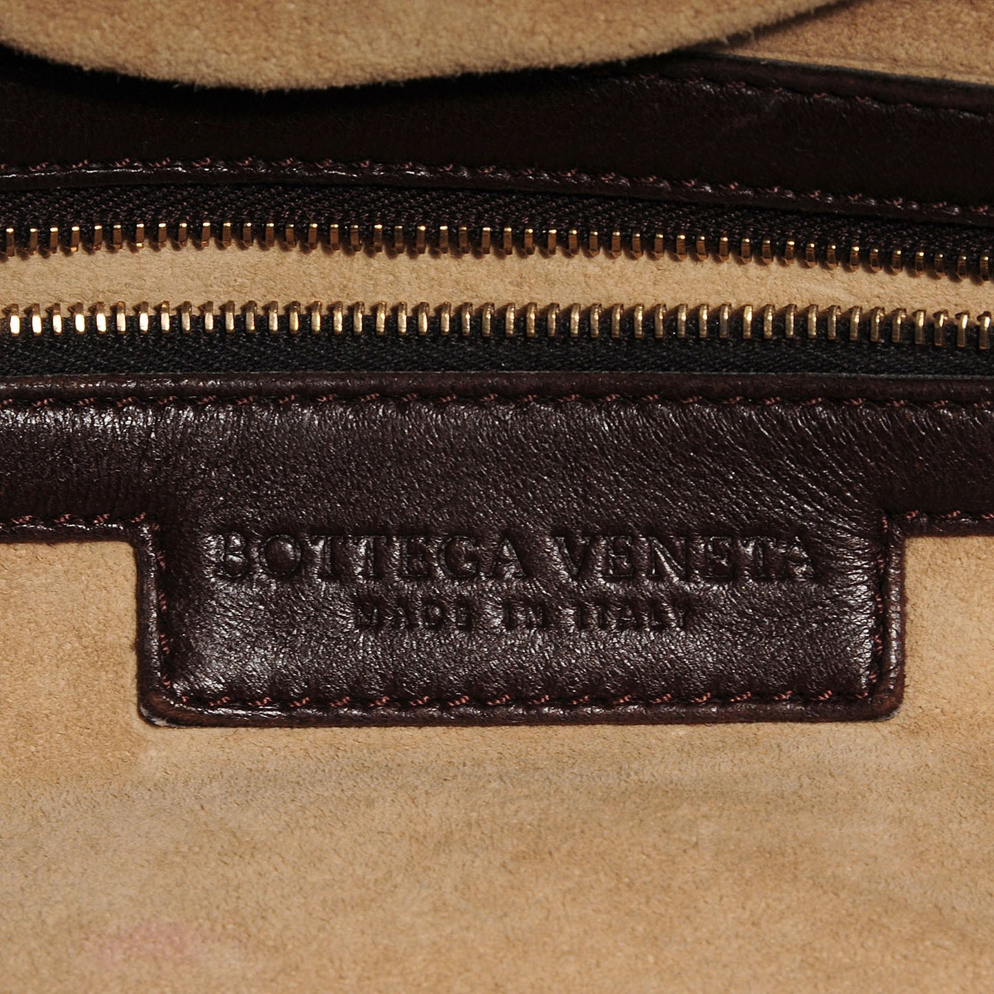 Nappa Intrecciato Large Veneta Hobo Ebano