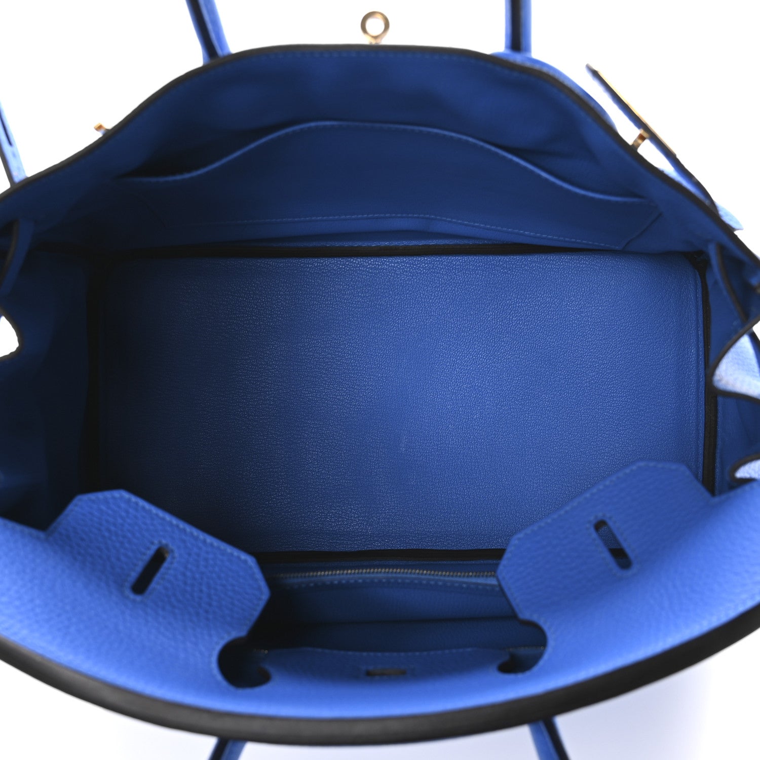 Hermes Togo BIRKIN 35 Bleu Hydra 5 of 10