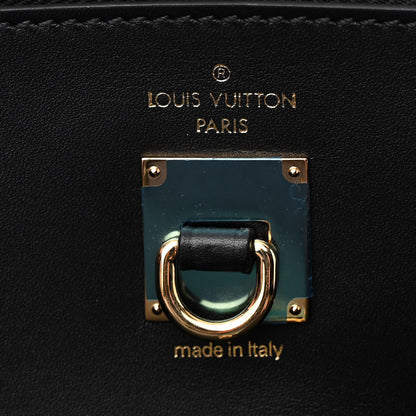 Louis Vuitton Calfskin City Steamer MM Black 6 of 9