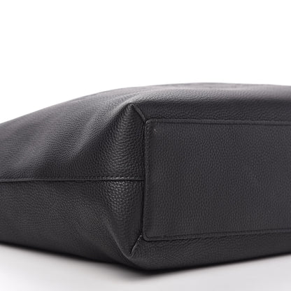 Burberry Grainy Calfskin Remington Tote Black 6 of 9