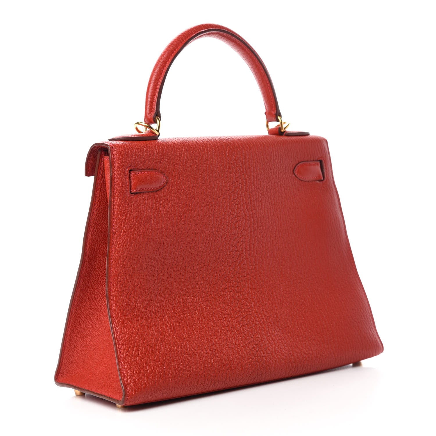 Hermes Chevre Mysore Kelly Sellier 28 Rouge Casaque 3 of 10