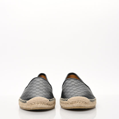Gucci Microguccissima Signature Espadrilles 38.5 Black 2 of 10