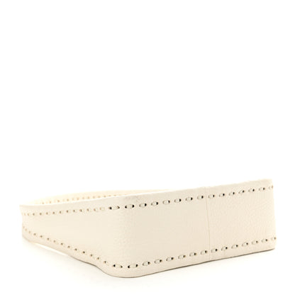 Fendi Cuoio Roma Sellerissima Nappa Sintetica Tape Stitch Mini Fendessence Shoulder Bag White 4 of 12