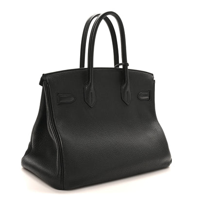 Hermes Togo BIRKIN 30 Black 3 of 10