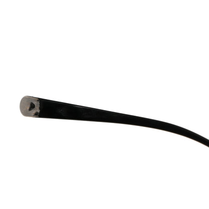 Chanel Metal Raffia Braided Round Sunglasses 4250 Black 10 of 12