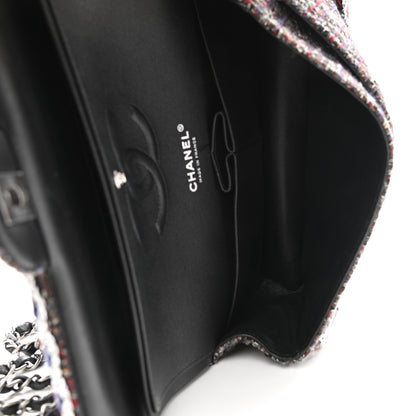 Chanel Tweed Quilted Medium Double Flap 4 of 15
