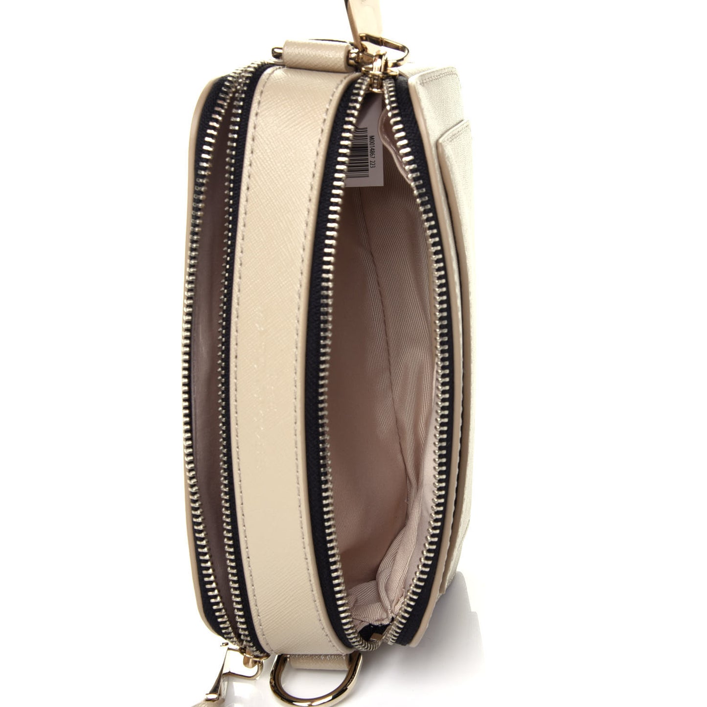 Saffiano Small Snapshot Camera Bag Khaki