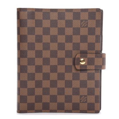 Louis Vuitton Damier Ebene Large Ring Agenda Cover 1 of 7