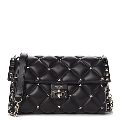 Valentino Garavani Nappa Candystud Crossbody Black 1 of 11