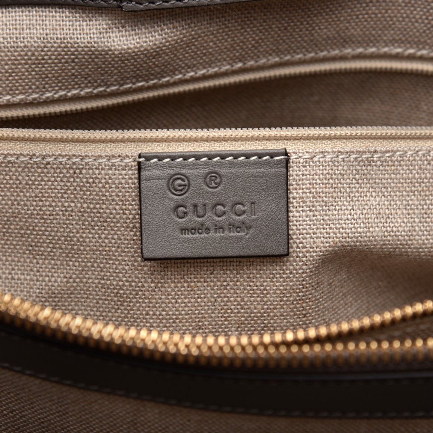 Soft Microguccissima Medium Tote Loess